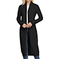 Miniatyrbild 5 av 5: Essential Solid Open Front Maxi Long Knitted Cardigan Sweater För Kvinnor M