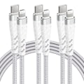 Miniatyrbilde 1 av 5: 20W USB C til Lightning-kabel hurtiglading 【3Pack-3Ft】