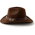 Miniatyrbilde 5 av 5: Klassiske Western Cowboy Cowgirl Hatter med Bredt Belte for Kvinner