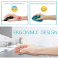 Miniatyrbilde 5 av 5: Ergonomisk mus. Optisk vertikal mus Oppladbar USB
