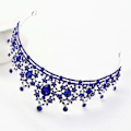 Miniatyrbilde 4 av 5: Krystall Bryllupskrone Dronning Tiara Brud Kroner for Kvinner Jenter Rhinestone Decor