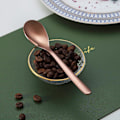 Miniatyrbillede 5 af 5: Rose Gold teskedar (6 stk.) - rustfrie kaffeskeer