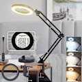 Miniatyrbillede 1 af 5: 8X forstørrelsesglas med lys - LED forstørrelsesglas skrivebordslampe