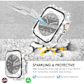 Miniatyrbilde 4 av 6: 2 i 1 Bling vanntett etui for iWatch Series 6