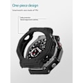 Miniatyrbillede 3 af 5: Etui til Amazfit T-Rex 3, TPU Beskyttelsescover, Let at installere, Faldbestandigt, Ridsefast, Beskyttelsesetui til Amazfit T-Rex 3 Smartwatch (Sort) Sort
