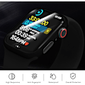 Miniatyrbild 4 av 5: Bumperfodral med skärmskydd för Apple Watch 44 mm