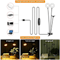 Miniatyrbillede 5 af 5: 2 Hovedklemme Rørholder til Lightingselfie Ring Light 2 Ring Light