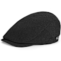 Miniatyrbilde 1 av 5: Flatt newsboy-hatt for menn - Klassisk cabbie-caps for alle årstider
