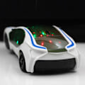 Miniatyrbilde 3 av 5: Leke Mote Elektriske Lekebiler (Med Hjul, Lys Og Musikk) 3D Fargerike Lys Musikk Multifunksjonelle Sportsbil Lekebiler