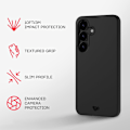 Miniatyrbillede 4 af 5: EvoLite til Galaxy S25 - Ultratyndt cover - Sort Sort