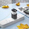 Miniatyrbillede 3 af 5: 2 i 1 silikoneoplader, 20W/18W datakabel