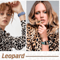 Miniatyrbillede 5 af 5: 6-pak leopardgraveret rem, der er kompatibel med Apple Watch