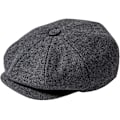 Miniatyrbillede 1 af 5: Mænds uldblanding 8 panel newsboy cap tweed hat snap skygge