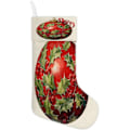 Miniatyrbillede 1 af 7: Juletekstur Jule Strømpe Gaveholdere Ferie Jul Strømper Sokker til Familie Dekoration Hængende Ornament Fest, 45 x 19,8 cm