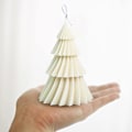 Miniatyrbillede 3 af 5: Spiral Kegle Origami Træform Silikoneforme