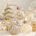 Miniatyrbilde 1 av 3: Gjennomsiktige julekuler til juletrepynt