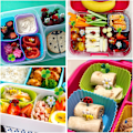 Miniatyrbilde 2 av 5: Matplock for barn Bento Box (16st) - Gjenbrukbare søte plockar