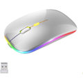 Miniatyrbilde 1 av 5: Trådløs Bluetooth-mus. Led Slim Oppladbar