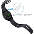 Miniatyrbillede 4 af 5: Remme, der er kompatible med Garmin Venu SQ Music, Premium Soft Nylon Quick