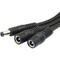Miniatyrbillede 3 af 5: 5,5/2,1 mm 12V DC splitter strøm 1 han til 2 hun