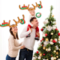Miniatyrbilde 2 av 5: Oppblåsbart reinsdyrgevirkastespill for julefest