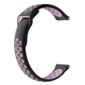 Miniatyrbillede 2 af 3: For Garmin Fenix Chronos To-farvede udskiftningsrem til urrem PCW Black Pink