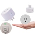 Miniatyrbillede 4 af 5: Smart Mini Plug Wifi-stik kompatibel med Alexa