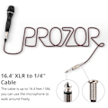 Miniatyrbild 2 av 5: Dynamisk karaokemikrofon med 16,4 ft Xlr-kabel