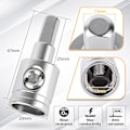 Miniatyrbillede 2 af 5: Amp Input Reducer 0 gauge til 4 gauge (4st) bilstereo