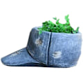 Miniatyrbild 7 av 9: Cowboy-byxor Blomkrukor | Suckulent Blomkruka Prydnader, Kreativa Suckulent Blomkruka Prydnader, Roliga Byxor Bonsai Kruka Harts Blomkruka för Hatt