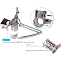 Miniatyrbilde 2 av 5: Roterende ostehøvel - Osteskutter Slicer Shredder med 3