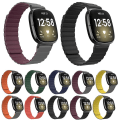 Miniatyrbillede 5 af 5: Universal magnetisk silikoneurrem til Fitbit Versa 4 / Sense 2 YUF Red