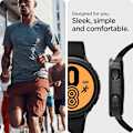 Miniatyrbillede 3 af 5: Liquid Air Designet til Galaxy Watch FE (2024), 5 40mm (2022), 4 40mm (2021) Cover - Mat Sort Mat Sort