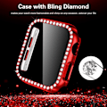 Miniatyrbilde 2 av 5: Hardt etui for Apple Watch 44Mm, Bling Diamonds med skjermbeskytter