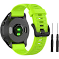 Miniatyrbillede 1 af 5: Silikone urrem til Forerunner 945/935, Garmin Fenix 6/5 og Quatix 5