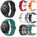 Miniatyrbillede 2 af 5: Til Xiaomi Mi Watch S1 silikone rem, vandtæt åndbar blød rem Ice Lake Green