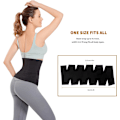 Miniatyrbillede 5 af 5: Taljetræner til kvinder Plus Size Svedbånd Talje Wrap til mave Body Wrap