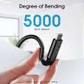 Miniatyrbillede 5 af 5: Usb4-kabel, 6,6 fod, 40 Gbps dataoverførsel, 240 W (48V5A)