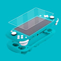 Miniatyrbilde 4 av 5: Etui for Switch Lite. Soft Grip Etui