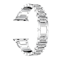 Miniatyrbilde 2 av 4: Rustfritt stål krystall armbånd håndleddsstropp band for Iwatch Series 4 40mm