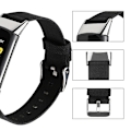 Miniatyrbillede 3 af 5: Til Fitbit Charge 5 Nylon Lærred Rem JRT Black