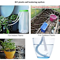 Miniatyrbillede 3 af 5: Selvvandende vægeledning til planter - Hydroponisk automatisk vandingssystem