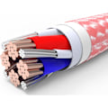 Miniatyrbillede 4 af 5: Multi-opladningskabel, lynoplader-datakabel i nylonflet