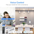 Miniatyrbillede 5 af 5: Smart Wifi-lysafbryder. Trådløs fjernbetjening. Neutral
