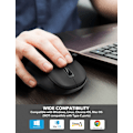 Miniatyrbillede 5 af 5: Trådløs mus til bærbar computer. 2,4Ghz ergonomisk computermus