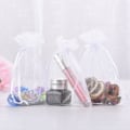 Miniatyrbillede 4 af 5: 100 stk. 4x6 tommer rene organza snore
