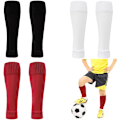 Miniatyrbillede 1 af 5: Unisex Anti-Slip Fodboldstrømper Ærmer - 3 Par til Børn