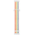 Miniatyrbillede 1 af 5: For Fitbit Versa 3 Nylon Gummibånd Spænde Urrem XNL Rainbow