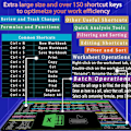 Miniatyrbilde 3 av 6: Excel-snarveier jukselapp, tastatursnarvei, over 150 Excel-snarveier, sklisikker musematte, stor Excel-snarvei musematte (35,4x15,74 tommer).