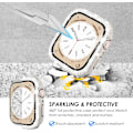 Miniatyrbilde 5 av 6: 2 i 1 Bling vanntett deksel for iWatch Series 6